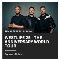 Westlife Tickets