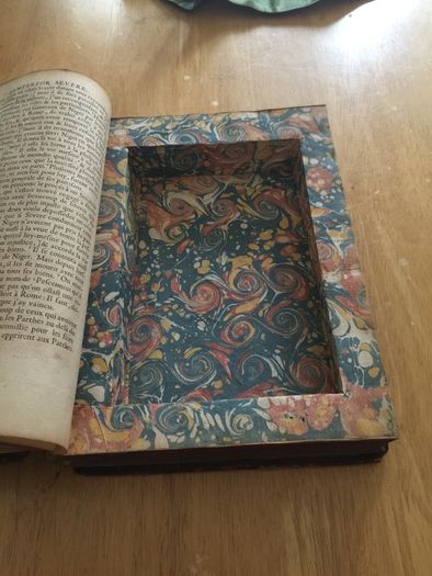 Rare Antique Hidden Compartment Book
