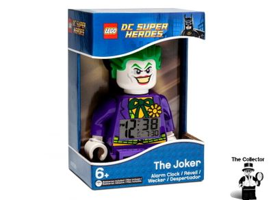 LEGO Heroes Joker 9" Figure Digital Alarm Clock with LED Display Brand New in Box