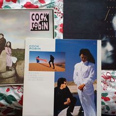Cock Robin 1980's Band  X 3 Vinyl Albums