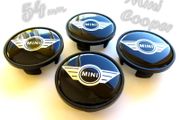 Only 2 ,caps left not full set. MINI BLACK LOGO Mini Cooper 54mm Alloy Wheel Center Caps cap Hub Cover 54