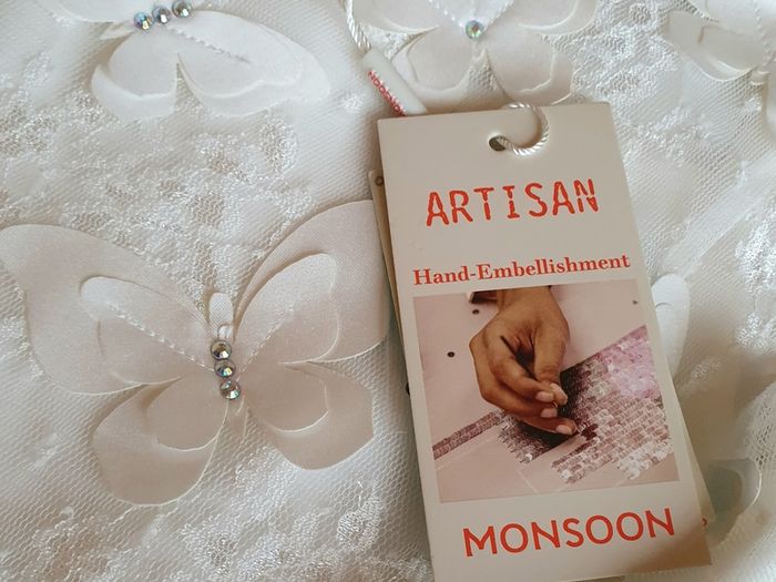 New With Tags Stunning Monsoon Wedding, Communion, Flower Girl Dress