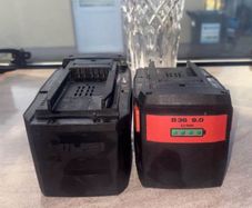 Pair of Genuine Hilti B36 9 0 Ah Batteries 2025 Excellent Condition