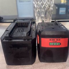 Pair of Genuine Hilti B36 9 0 Ah Batteries 2025 Excellent Condition