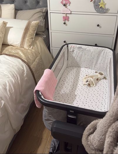 Go glide bedside crib