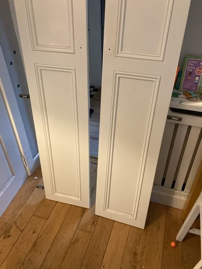 X2 tall narrow wardrobe/cupboard doors