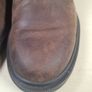 mens CLARKS BURCHILL DERBY OXFORD brown beeswax leather shoes Size UK 8 EU 42 Image 5
