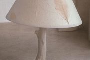 Rare Vintage Gorski Design Porcelain Polar Bear Table Lamp