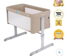 Graco next to me oatmeal crib