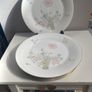 Set of six  Royal Doulton 10.7 inch dinner plates "Flirtation" pattern Image 4