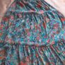 Kate & Pippa Teal Floral Boho Maxi Dress Size M Summer Occasion Dress Image 4