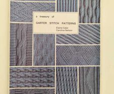 A Treasury Of Garter Stitch Patterns. Brother Garter Carriage Knitting Book