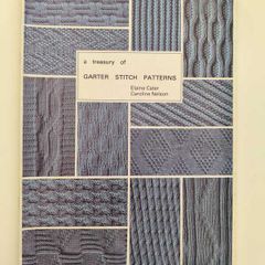 A Treasury Of Garter Stitch Patterns. Brother Garter Carriage Knitting Book