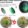 High Power Binoculars, BAK-4, Large Eyepiece, Portable and Waterproof Binoculars Telescope with Multilayer-coated Lenses for Adult Bird Watching Football Safari Sightseeing Climbing Hiking Trip (FREE POSTAGE) Image 6