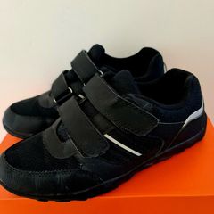 boys black trainers in size UK 4