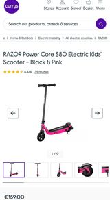Kids electric scooter