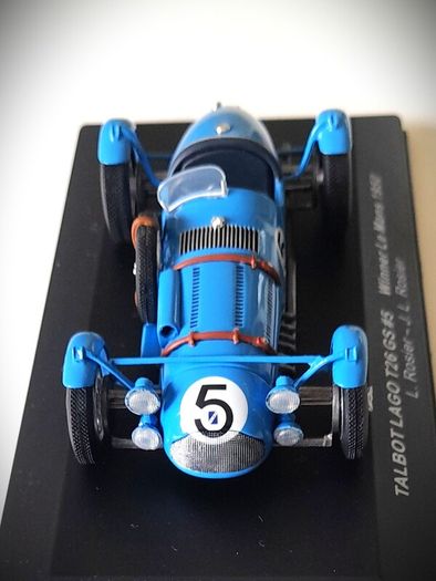 Diecast Model Le Mans Winning Talbot-Lago T26GS 1950 - IXO 1:43