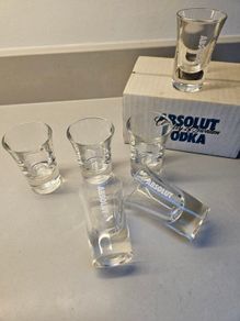 ABSOLUT shot glasses