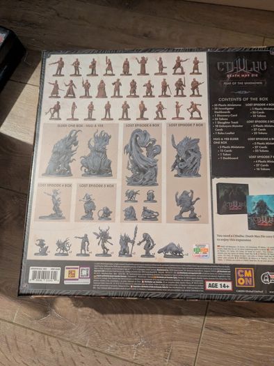 Cthulhu Death May Die Kickstarter Collection Fear of the Unknown Season 4 CMON