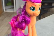 Large Sunny Starscout Brushable 6 inch MLP G5 My Little Pony Hasbro 2021