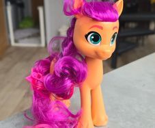 Large Sunny Starscout Brushable 6 inch MLP G5 My Little Pony Hasbro 2021