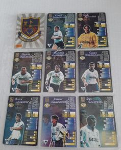 Leeds United AFC vintage football match attack cards