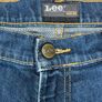 Lee Brooklyn Jeans Mens W33 L30.5 Blue Denim Regular Straight Zip Fly Cotton Image 7
