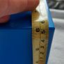 LEGO Storage Box Brick 1 Knob Single Blue Image 3