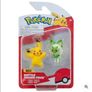 Pokemon 5cm Battle Figure 2-Pack - Sprigatito & Pikachu Image 5