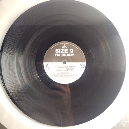 Size 9 - I'm Ready - VC Recordings - DJ Promo COPY! Proper 'REMIX' ORIGINAL Version - CLASS Josh Wink 90s Acid HOUSE!