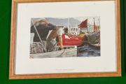vintage set of 4 prints