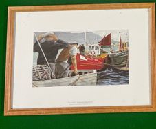 vintage set of 4 prints