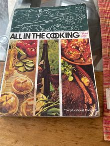 All in the Cooking ( rare copy ) 1975 book one