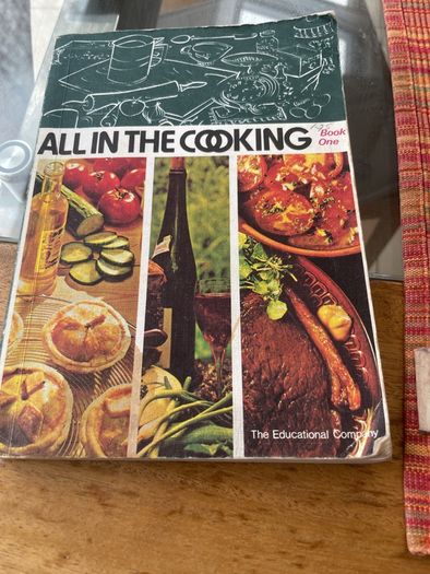 All in the Cooking ( rare copy ) 1975 book one