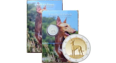 Malta 2 Euro Brilliant Uncirculated Coin 2026 - Il-Kelb Tal-Fenek