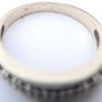 Vintage Diamond Band Ring 18Ct Gold Fine Wedding Jewelry Band Size N1/2 - 2,92g Image 5