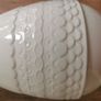 Tall Belleek vase Image 3
