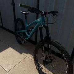 YT full suspension mountain bike