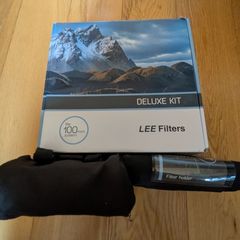 LEE Filters 100mm Deluxe System Bundle,Big Stopper, Super Stopper, Polariser & ND Grads