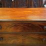Victorian Flame Mahogany Chest of Drawers Image 3