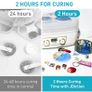 Resin Curer Machine - 2 Hours Quick Curing Epoxy Resin Dryer Machine, 3 Layers Tray and Silicone Ring for Deeper Mold, 360 Hot Air Circulation, Resin Supplies for Epoxy Resin Casting Art (FREE POSTAGE) Image 5