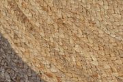 Handmade Rug Jute with Grey Border 150 cm