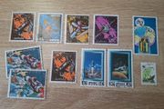 North Korea / DPR of Korea Stamp lot, cancelled, topic space - free standard postage