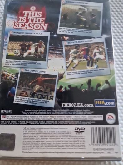 Fifa 07 2007 PlayStation2 Ps2 Games Original