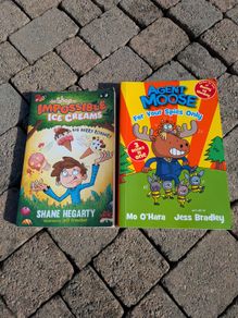 Agent Moose and The Shop of Impossible IceCream Books
