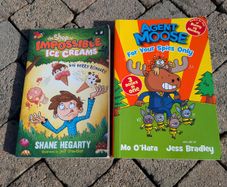 Agent Moose and The Shop of Impossible IceCream Books