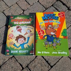 Agent Moose and The Shop of Impossible IceCream Books