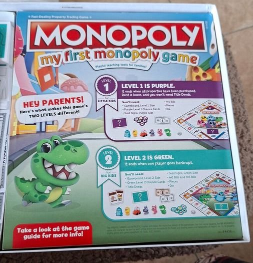 monopoly my first monopoly game