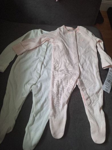 Baby Growsuit/Sleepsuit x 2