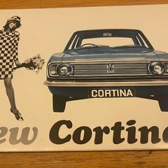 Ford Cortina MK2 original owner manual